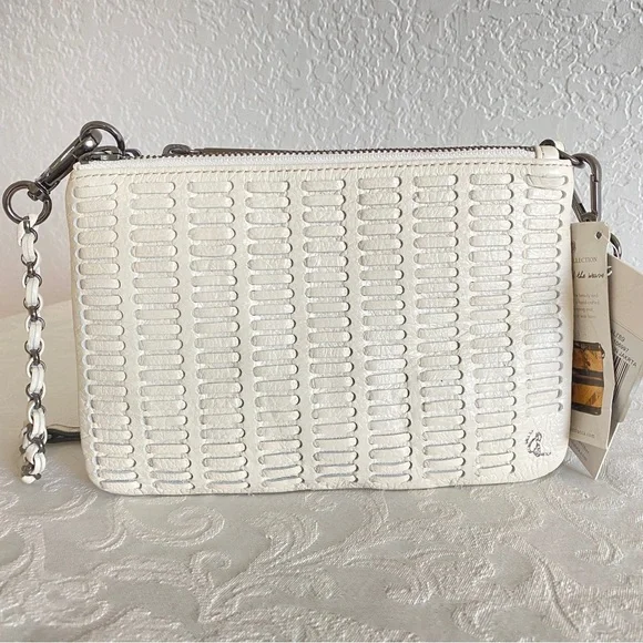 elliott lucca ivory woven trio bag - Picture 2 of 8